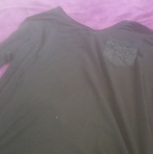 Long sleeve black shirt